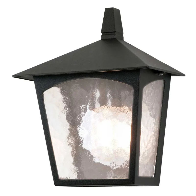 Aplica Exterior York de la Elstead E27, Negru, Bl15-Black, UK