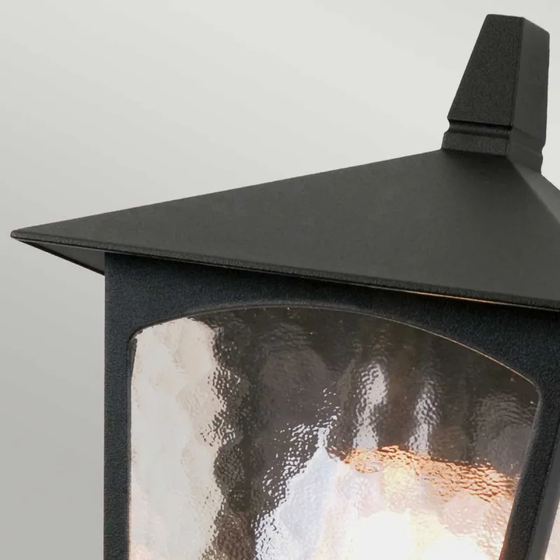 Aplica Exterior York de la Elstead E27, Negru, Bl15-Black, UK