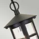 Pendul Exterior Hereford de la Elstead E27, Negru, Bl21B-Black, UK
