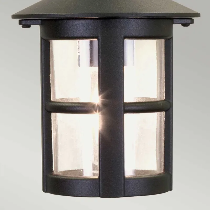 Pendul Exterior Hereford de la Elstead E27, Negru, Bl21B-Black, UK