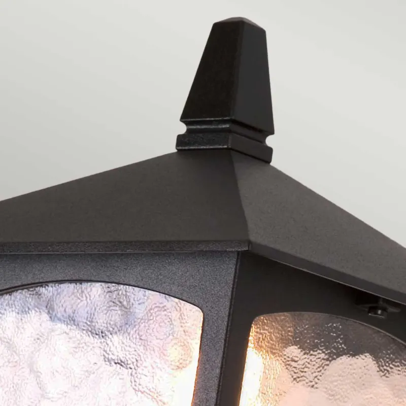 Aplica Exterior York de la Elstead E27, Negru, Bl5-Black, UK