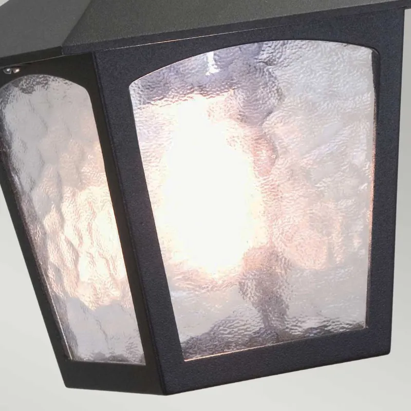 Pendul Exterior York de la Elstead E27, Negru, Bl6B-Black, UK