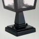 Stalp York de la Elstead E27, Negru, Bl7-Black, UK