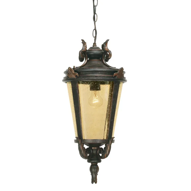 Pendul Exterior Baltimore de la Elstead E27, Bronz, Bt8-L, UK