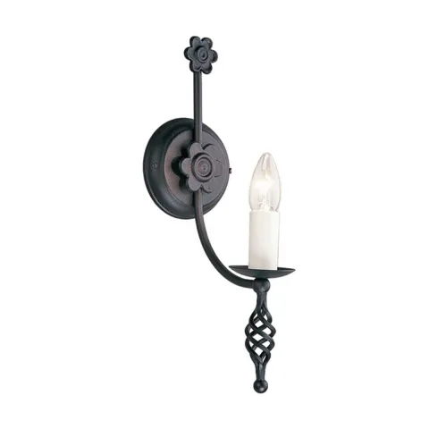 Aplica Belfry de la Elstead E14, Negru, By1-Black, UK