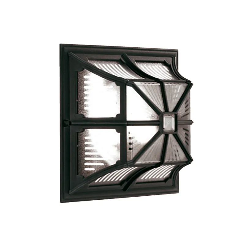 Plafoniera Exterior Chapel de la Elstead E27, Negru, Cp12-Black, UK