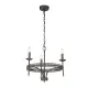 Candelabru Crown de la Elstead E14, Ruginiu, Crown3, UK