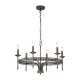 Candelabru Crown de la Elstead E14, Ruginiu, Crown6, UK