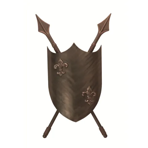 Aplica Crusader de la Elstead GU10, Bronz, Crusader-W-L, UK