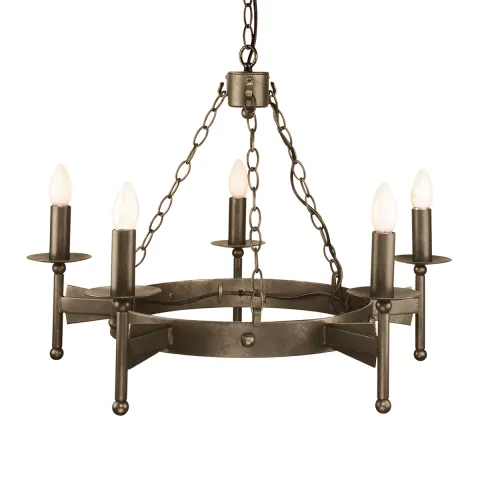 Candelabru Cromwell de la Elstead E14, Bronz, Cw5-Old-Brz, UK