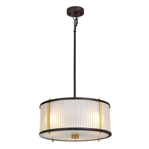 Pendul Corona de la Elstead E27, Bronz, Dl-Corona-3P-Bab, UK