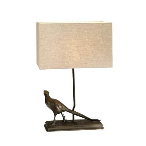 Veioza Halkirk Designer's Lightbox de la Elstead E27, Bronz, Dl-Halkirk-Tl, UK
