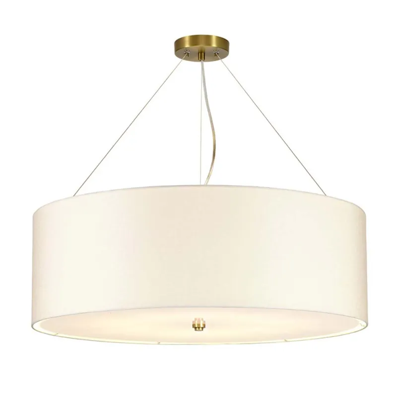 Suspensie Pearce Designer's Lightbox de la Elstead E27, Alama, Dl-Pearce30-7Lt-Iv-Ab, UK