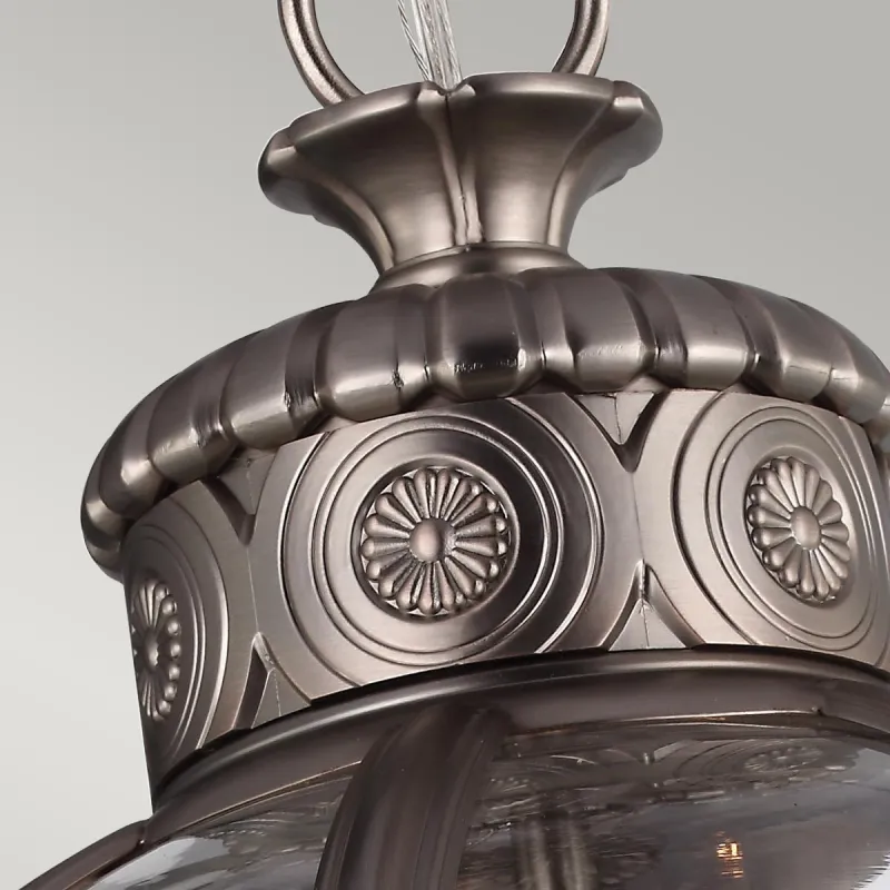 Candelabru Adams Feiss de la Elstead E14, Nichel, Fe-Adams-3P-Anl, UK