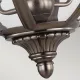 Candelabru Adams Feiss de la Elstead E14, Nichel, Fe-Adams-3P-Anl, UK