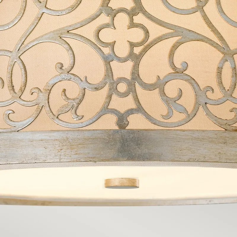 Plafoniera Arabesque Feiss de la Elstead E27, Satin, Fe-Arabesque-F, UK