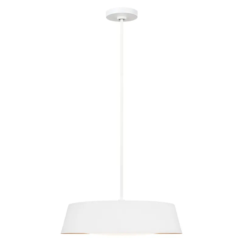 Pendul Asher Feiss de la Elstead E14, Alb, Fe-Asher-5P-Wht, UK