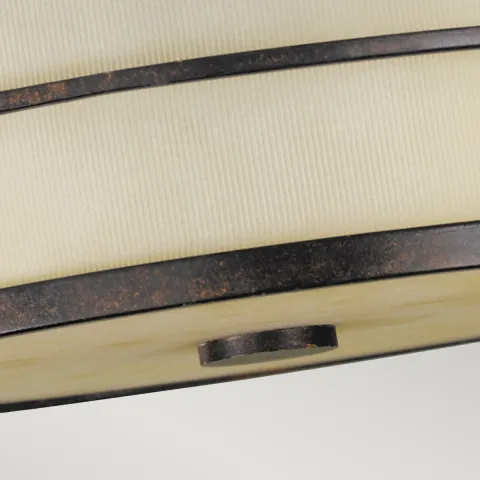 Plafoniera Fusion Feiss de la Elstead E27, Bronz, Fe-Fusion-Sf, UK
