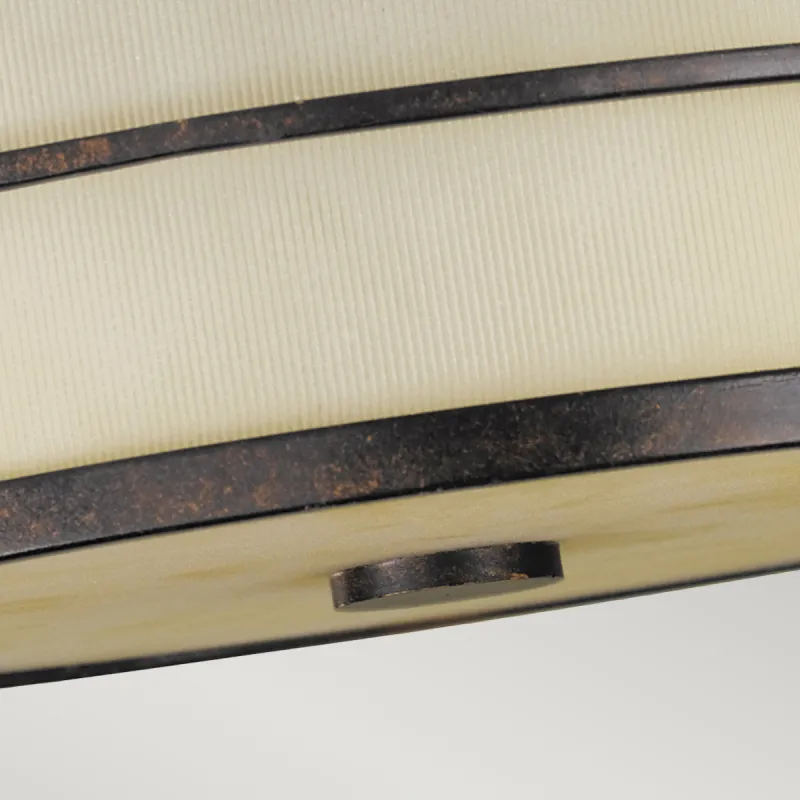 Plafoniera Fusion Feiss de la Elstead E27, Bronz, Fe-Fusion-Sf, UK