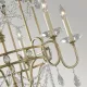 Candelabru Gianna Feiss de la Elstead E14, Argintiu, Fe-Gianna6, UK
