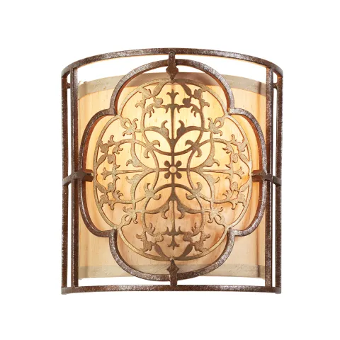 Aplica Marcella Feiss de la Elstead E14, Bronz, Fe-Marcella1, UK