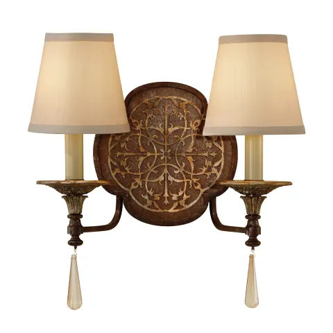 Aplica Marcella Feiss de la Elstead E14, Bronz, Fe-Marcella2, UK