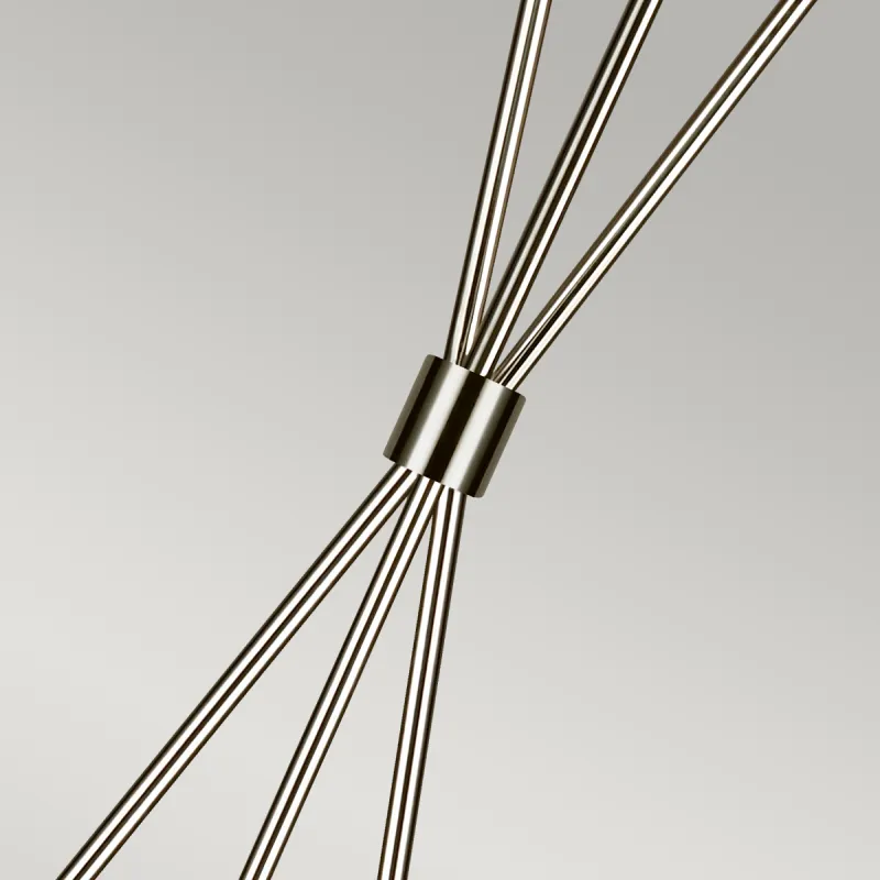 Lampadar Penny Feiss de la Elstead E27, Nichel, Fe-Penny-Fl-Pn, UK