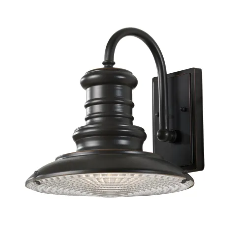 Aplica Exterior Redding Station Feiss de la Elstead E27, Bronz, Fe-Redding2-M-Rb, UK