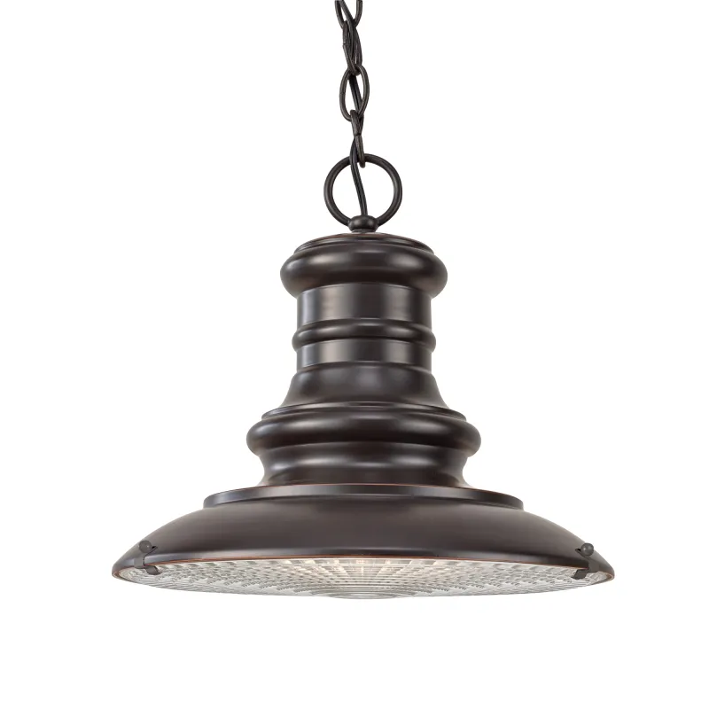 Pendul Exterior Redding Station Feiss de la Elstead E27, Bronz, Fe-Redding8-M-Rb, UK