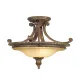 Plafoniera Stirling Castle Feiss de la Elstead E27, Bronz, Fe-Stirling-Castlesf, UK