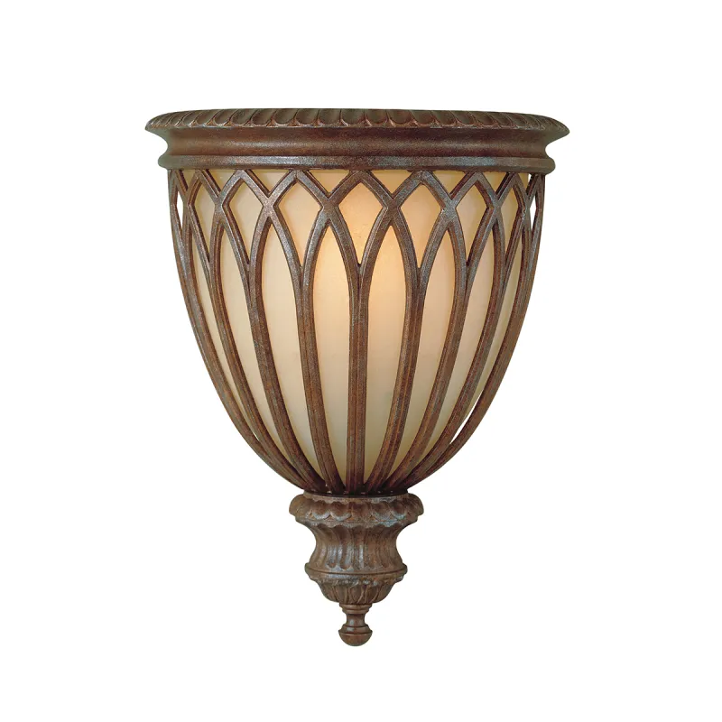 Aplica Stirling Castle Feiss de la Elstead E27, Bronz, Fe-Stirling-Castlew1, UK