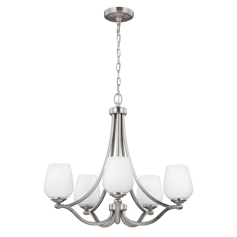 Candelabru Vintner Feiss de la Elstead E27, Nichel, Fe-Vintner5, UK