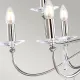 Candelabru Finsbury Park de la Elstead E14, Nichel, Fp9-Pol-Nickel, UK