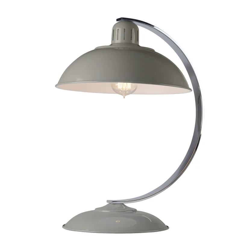 Veioza Franklin de la Elstead E27, Gri, Franklin-Grey, UK