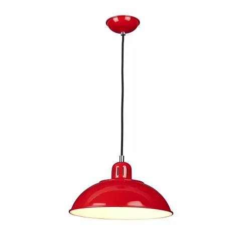 Pendul Franklin de la Elstead E27, Rosu, Franklin-P-Red, UK