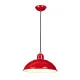 Pendul Franklin de la Elstead E27, Rosu, Franklin-P-Red, UK