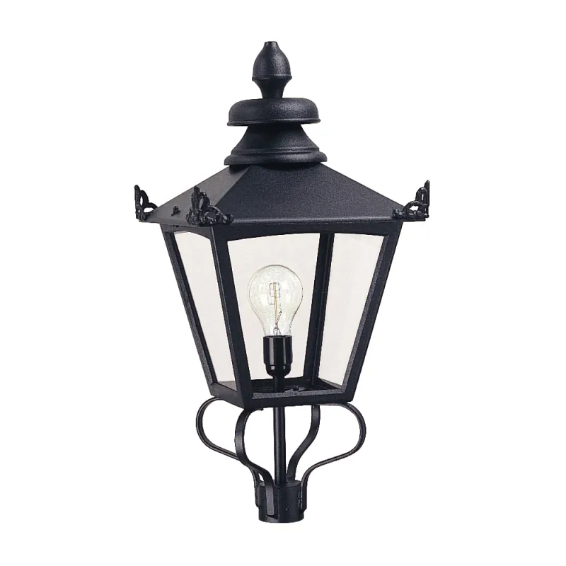 Aplica Exterior Grampian de la Elstead E27, Negru, Gl1-Black, UK