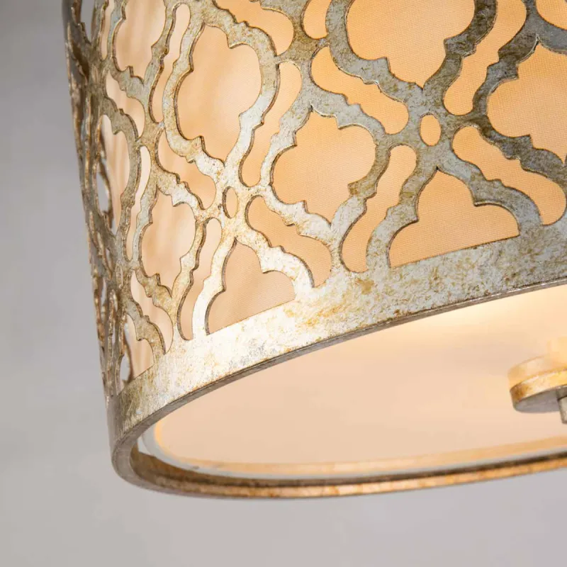 Plafoniera Arabella Gilded Nola de la Elstead E27, Bronz, Gn-Arabella-F, UK