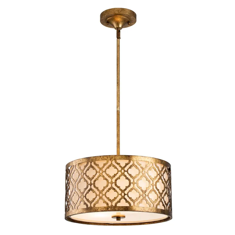 Pendul Arabella Gilded Nola de la Elstead E27, Bronz, Gn-Arabella-P-M, UK
