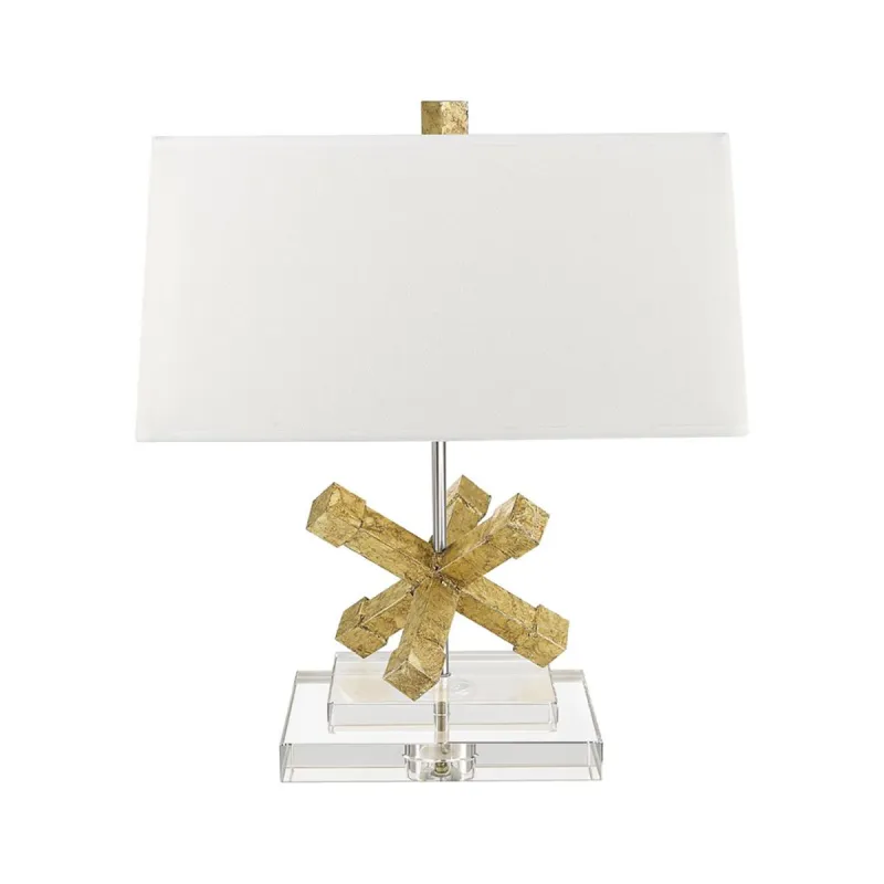 Veioza Jackson Square Gilded Nola de la Elstead E27, Auriu, Gn-Jackson-Square-Tl, UK