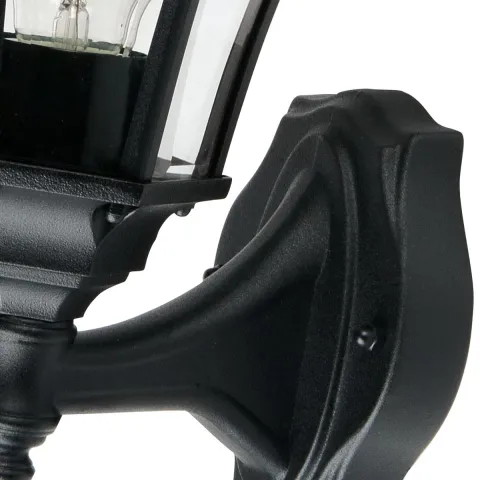 Aplica Exterior Ledbury Garden Zone de la Elstead E27, Negru, Gzh-Lb1, UK