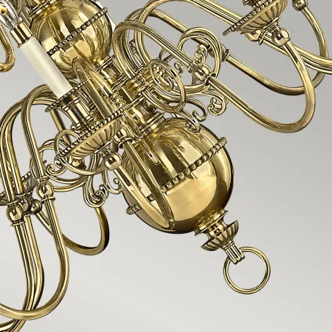 Candelabru Cambridge Hinkley de la Elstead E14, Alama, Hk-Cambridge15, UK