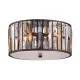 Plafoniera Gemma Hinkley de la Elstead E27, Bronz, Hk-Gemma-F-Vbz, UK