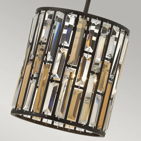 Pendul Gemma Hinkley de la Elstead E27, Bronz, Hk-Gemma-P-A-Vbz, UK