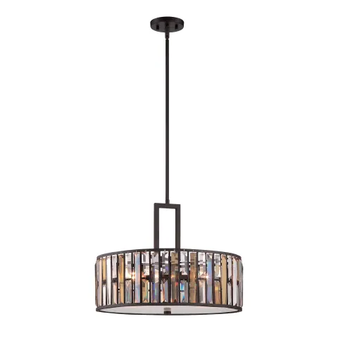 Pendul Gemma Hinkley de la Elstead E27, Bronz, Hk-Gemma-P-C-Vbz, UK