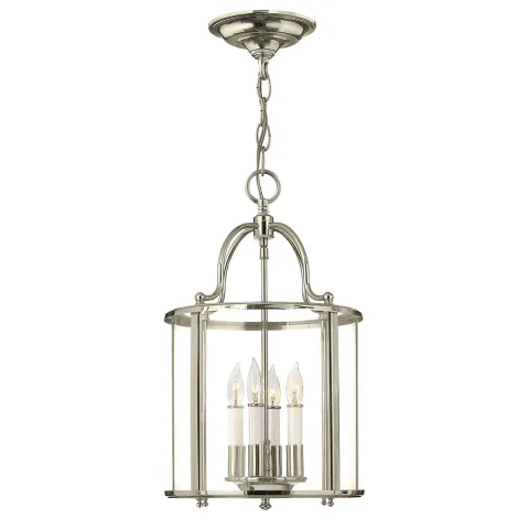 Pendul Gentry Hinkley de la Elstead E14, Nichel, Hk-Gentry-P-M-Pn, UK