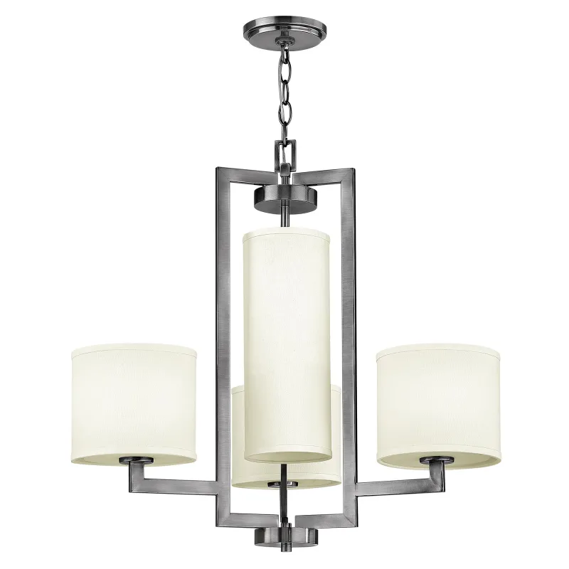 Candelabru Hampton Hinkley de la Elstead E27, Nichel, Hk-Hampton4, UK