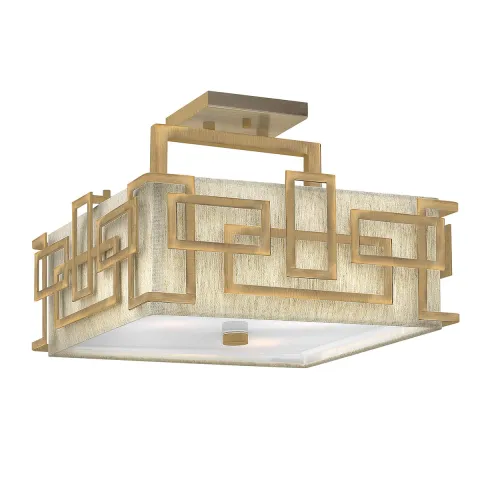 Plafoniera Lanza Hinkley de la Elstead E27, Bronz, Hk-Lanza-Sf-Br, UK