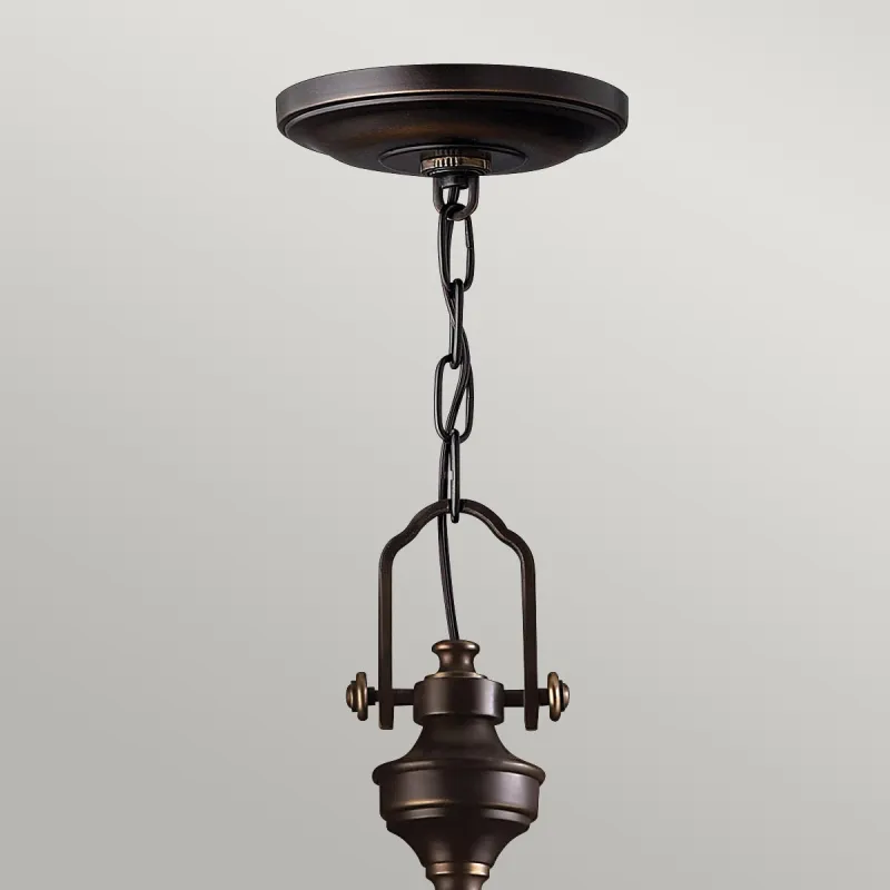 Pendul Mayflower Hinkley de la Elstead E27, Bronz, Hk-Mayflower-P-C, UK