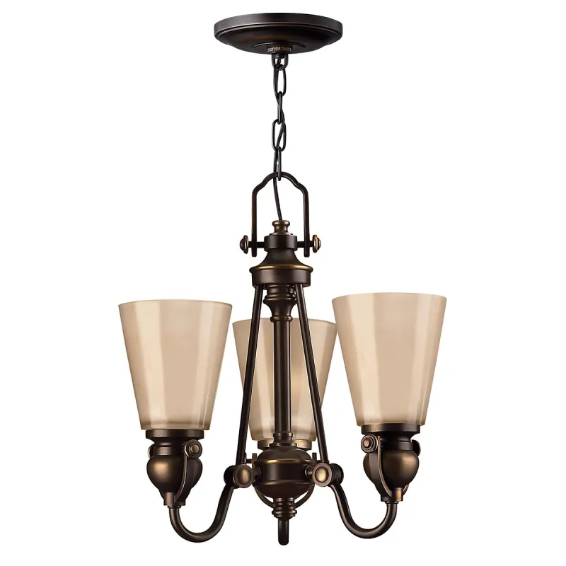 Candelabru Mayflower Hinkley de la Elstead E27, Bronz, Hk-Mayflower3, UK
